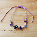 Pulsera de Hilo con Amatista – Calma, Protección y Equilibrio Emocional