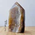 Drusa de Ágata Natural – Equilibrio Energético, Protección y Armonía