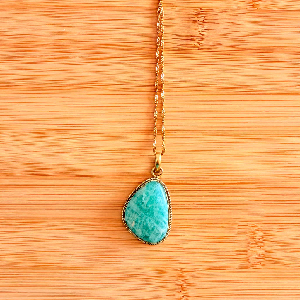 Collar Amazonita · Serenidad