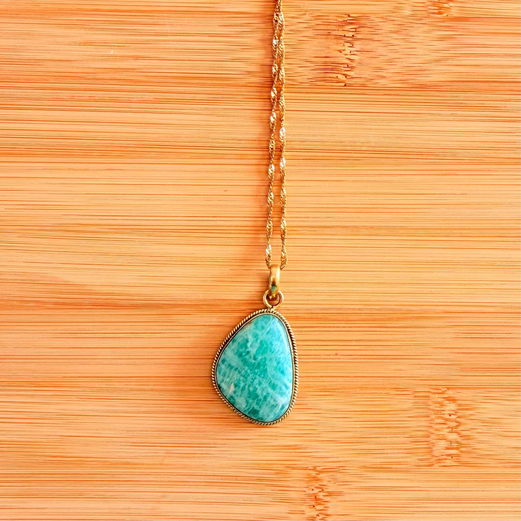 Collar Amazonita · Serenidad