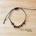 Pulsera de Hilo con Ónix Negro – Protección, Fuerza y Estabilidad