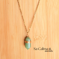 Collar Boho de Aventurina Verde – Prosperidad, Suerte y Equilibrio