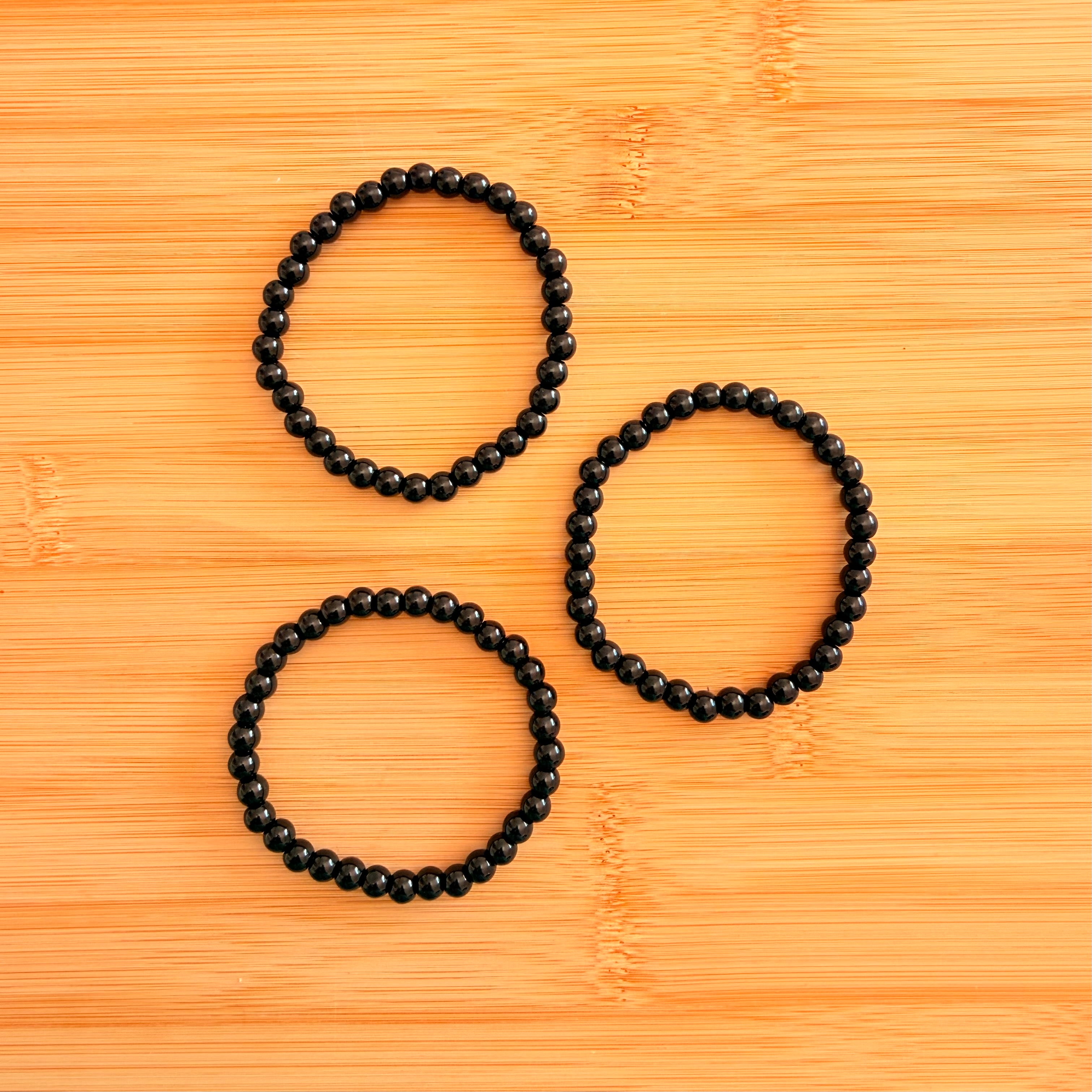 Pulsera Turmalina Negra · Protección