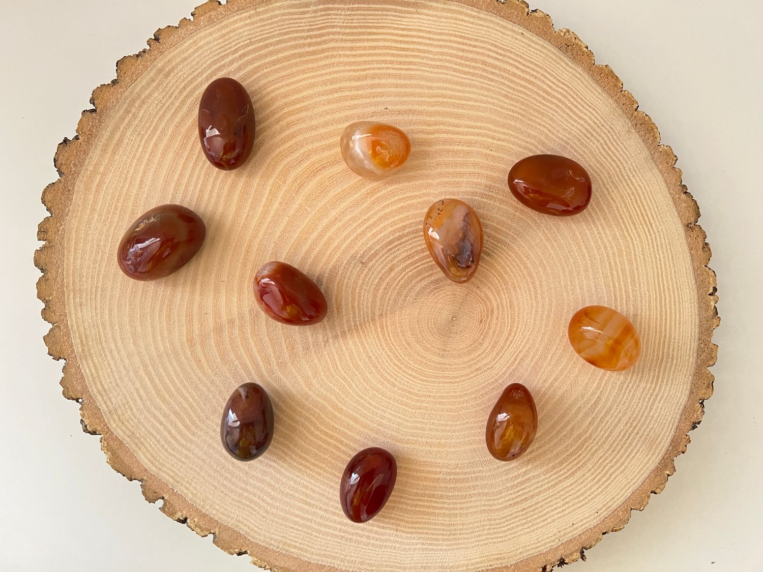 Rodado de Cornalina Natural para Energía, Motivación y Creatividad