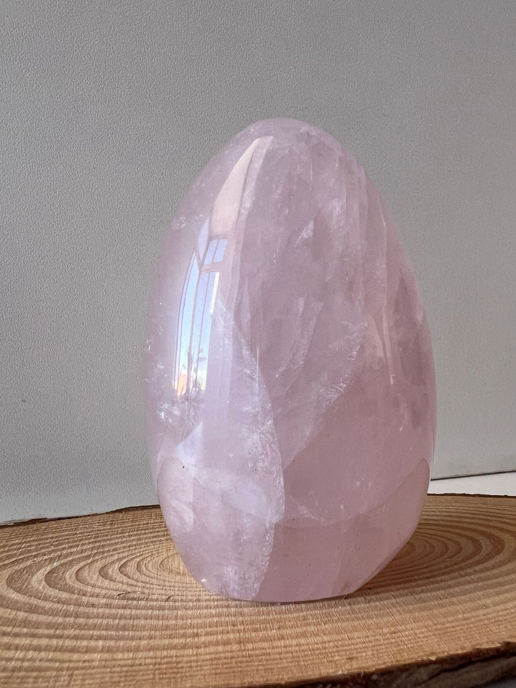 Cuarzo Rosa – 236 g (aprox.) Amor Propio y Sanación Emocional | Mineral Natural Decorativo