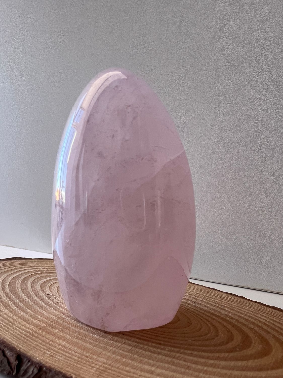 Cuarzo Rosa – 236 g (aprox.) Amor Propio y Sanación Emocional | Mineral Natural Decorativo