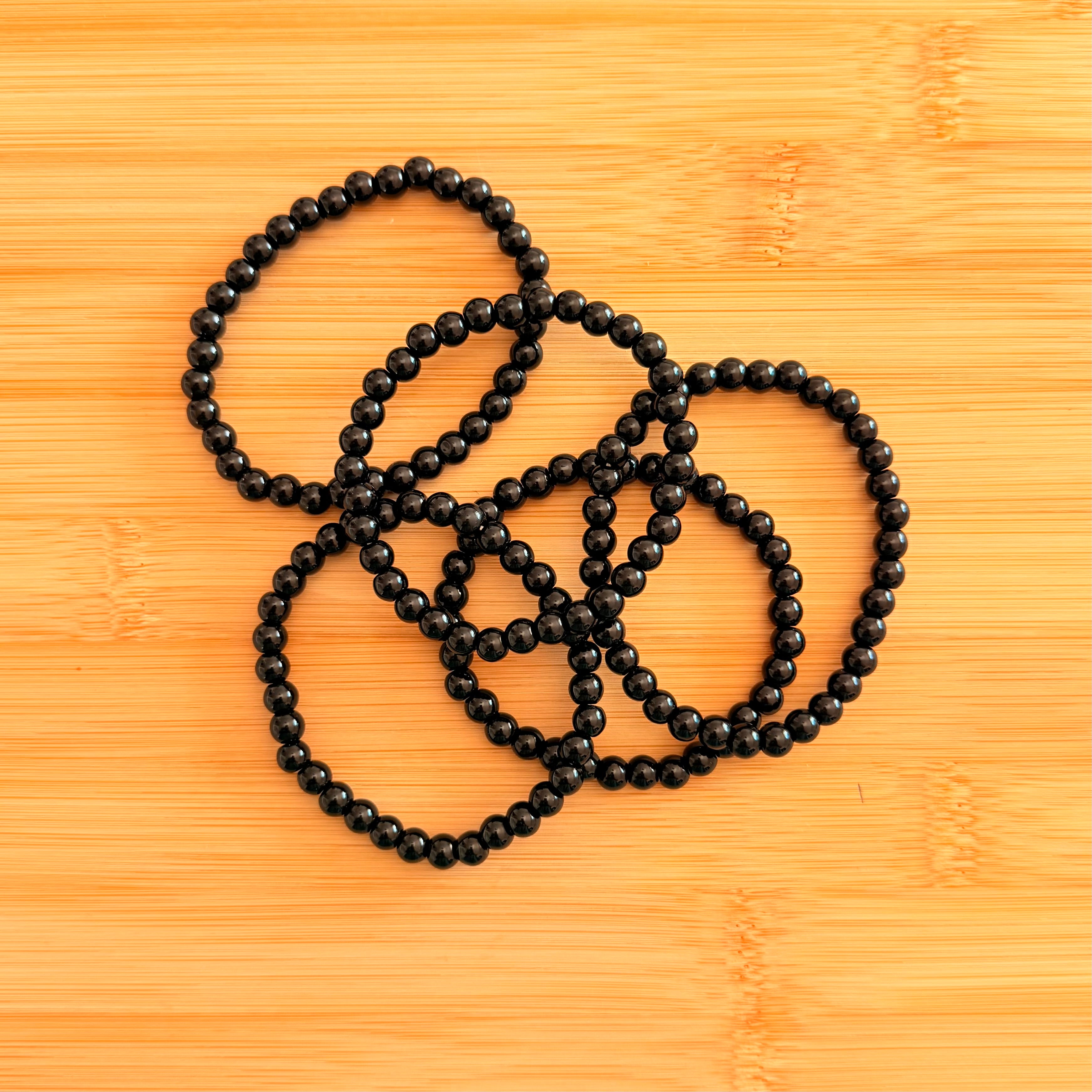 Pulsera Turmalina Negra · Protección