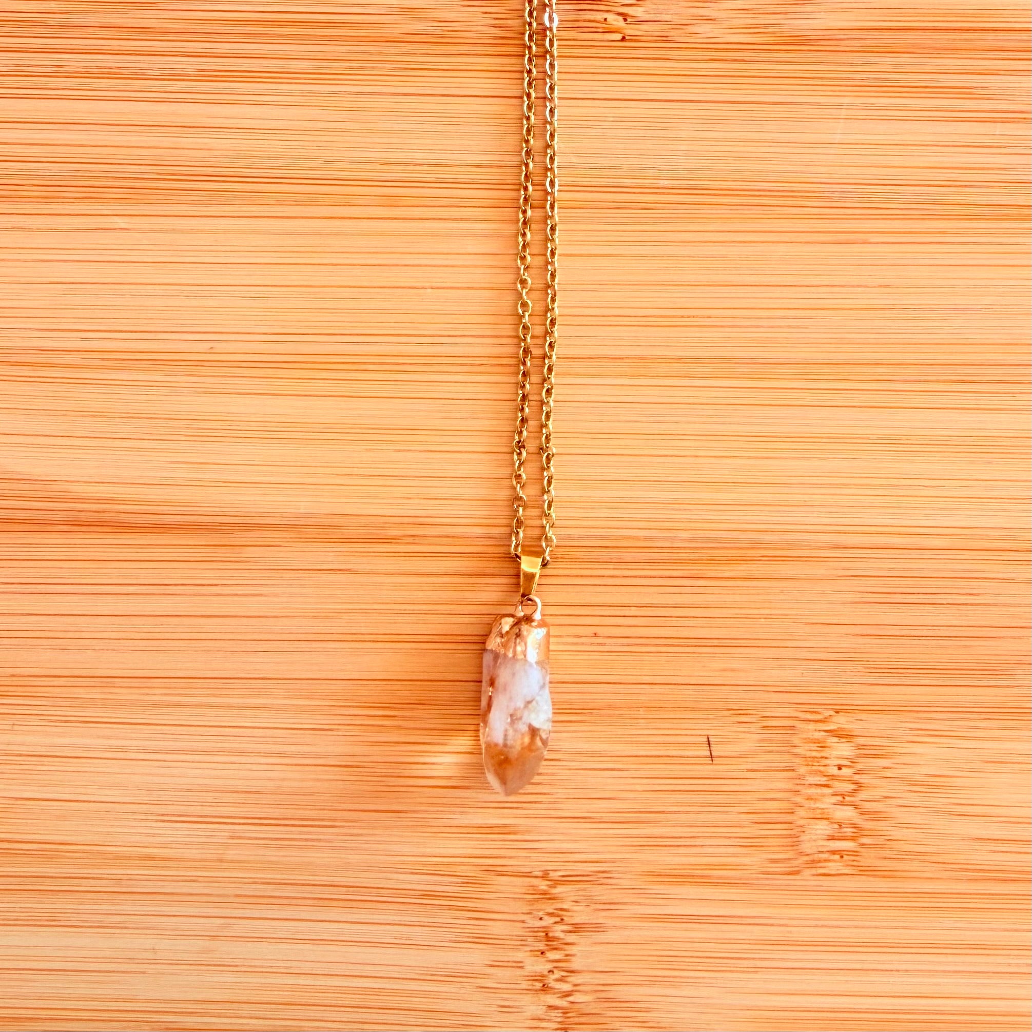 Collar Punta de Citrino · Abundancia