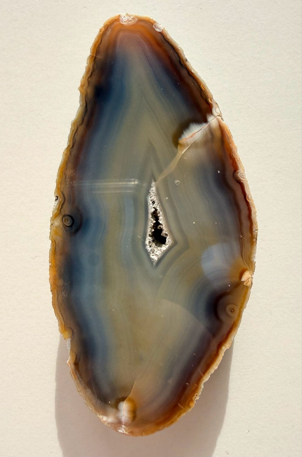 Placa de Ágata Ref;06 Natural para Equilibrio, Armonización y Energía Positiva