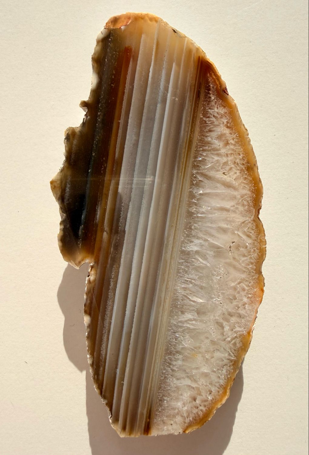 Placa de Ágata Ref; 07 Natural para Equilibrio, Armonización y Energía Positiva