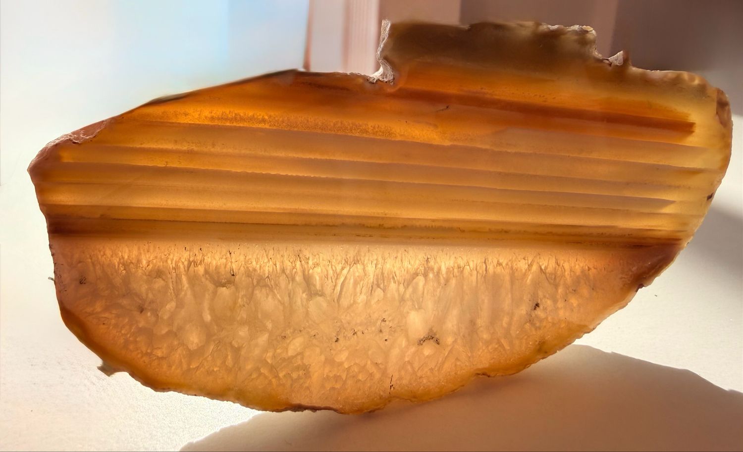 Placa de Ágata Ref; 07 Natural para Equilibrio, Armonización y Energía Positiva