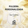 Pulsera Personalizada Sa Calma -  Cierre acero inoxidable.