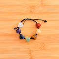 Pulsera 7 Chakras Corazones · Equilibrio