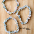 Pulsera Elástica de Berilo Chips – Claridad y Armonía Energética