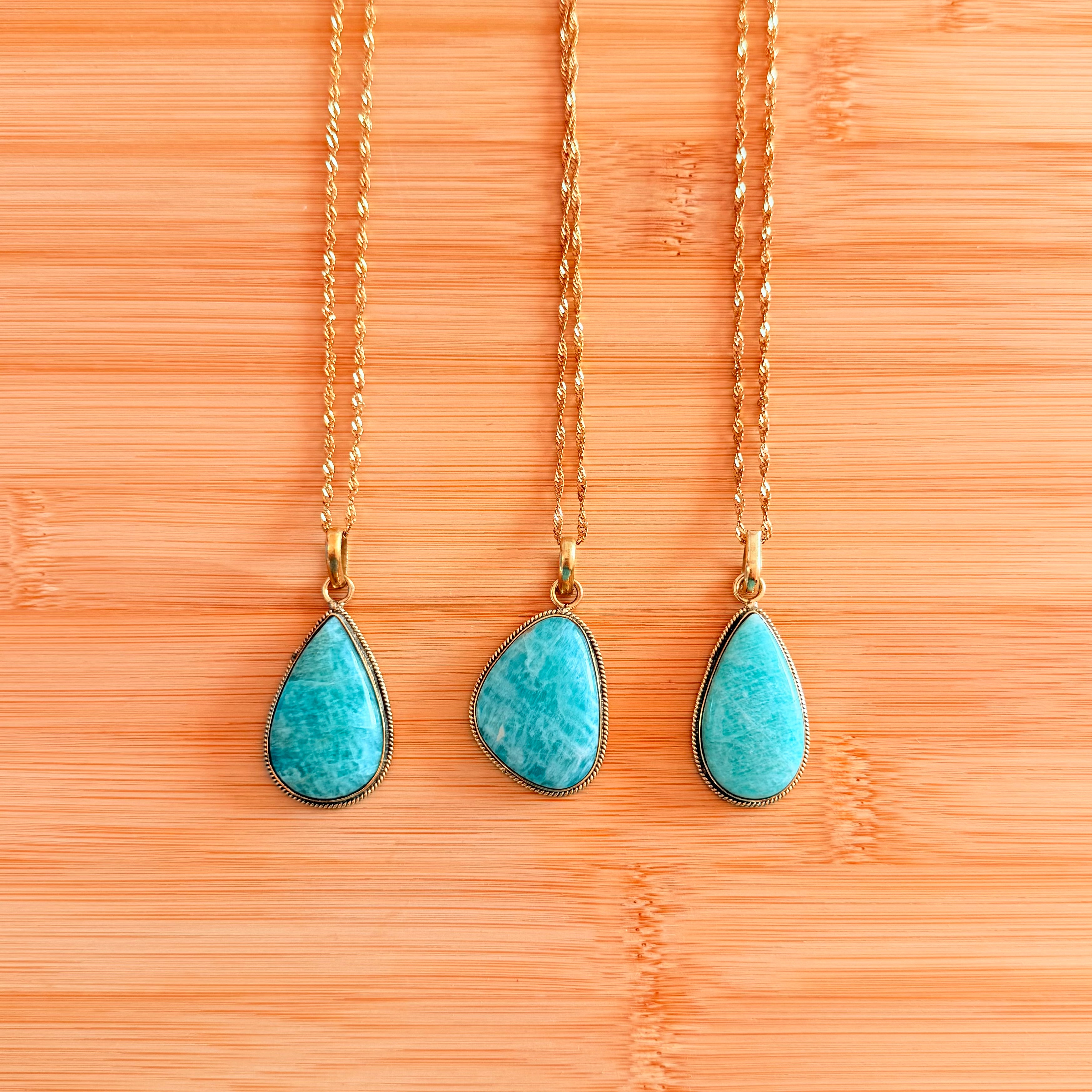 Collar Amazonita · Serenidad