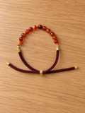 Pulsera RAÍZ de Cornalina – Pieza única