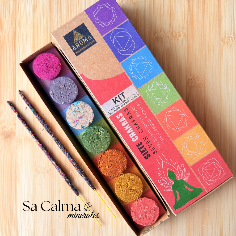 Kit Incienso 7 Chakras – Marca Aroma