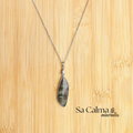 Collar de Labradorita con Cadena de Acero Inoxidable – Protección e Intuición