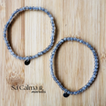 Pulsera Elástica de Labradorita – Protección e Intuición
