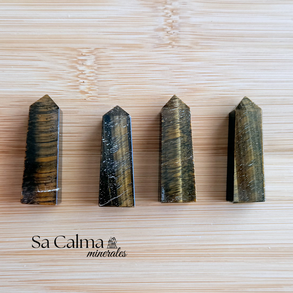 Punta de Ojo de Tigre (5 cm) – Protección, Confianza y Prosperidad