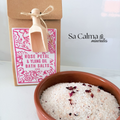 Sales de Baño con Pétalos de Rosa y Ylang (500 g) – Relajación, Bienestar y Amor Propio
