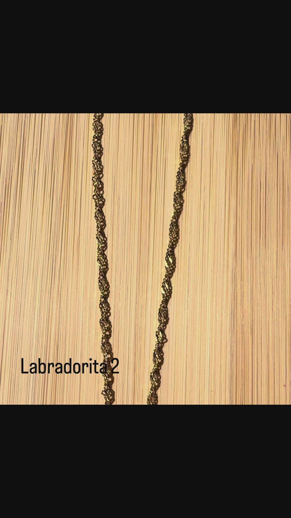 Collar Labradorita · Luz Interior