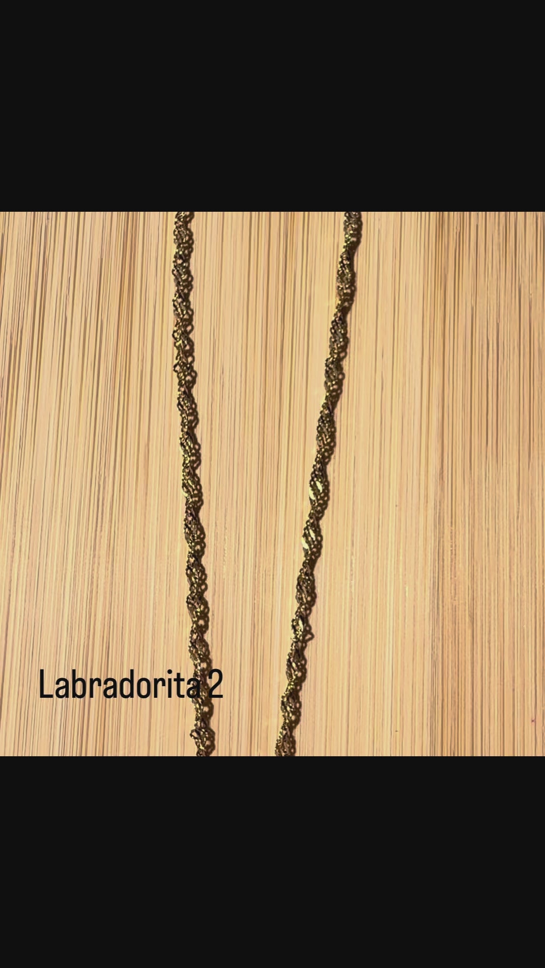 Collar Labradorita · Luz Interior